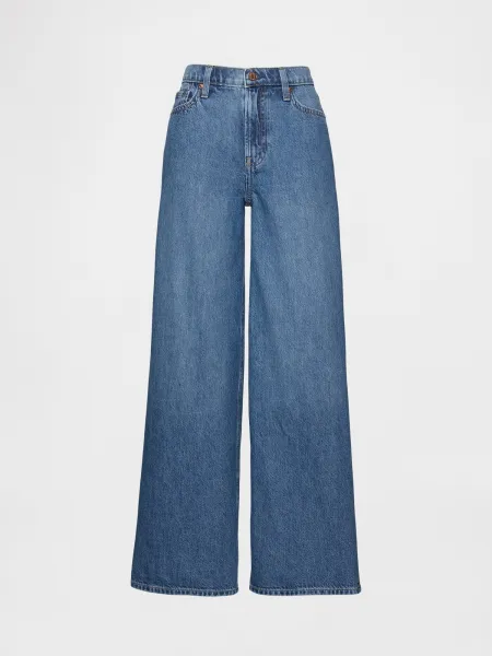 GAP Džínsy pre ženy  Mid Rise Baggy 823237-00 Veľkosť: 33LONG - predĺžená dĺžka