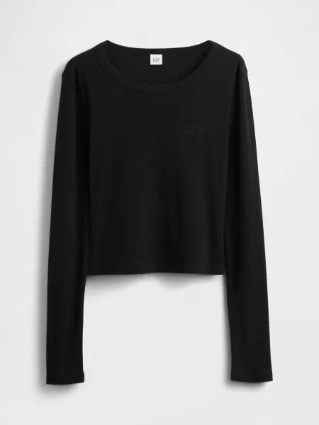GAP Ribbed Crop T-Shirt - Women's