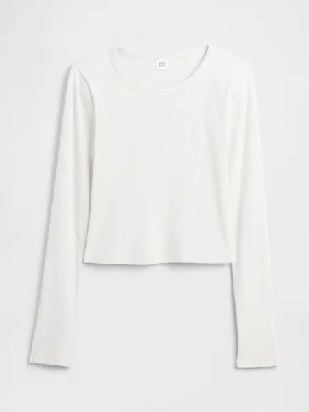 GAP Ribbed Crop T-Shirt - Women's