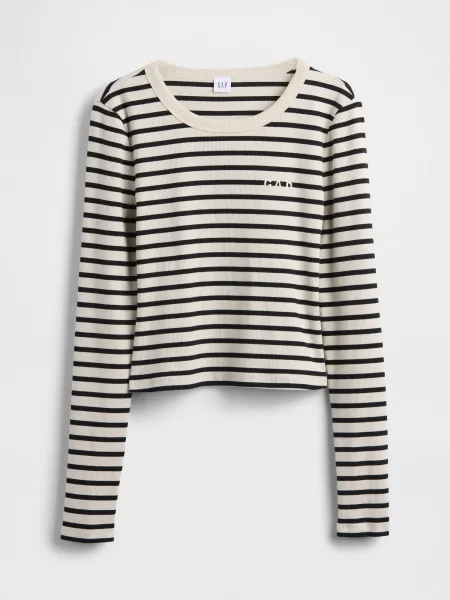 GAP Ribbed Crop T-Shirt - Women's