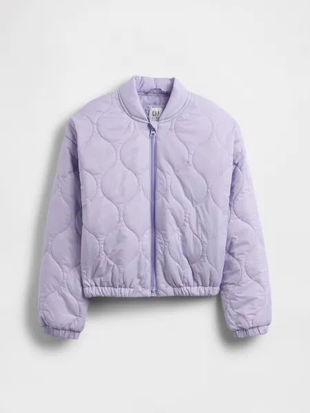 GAP Children's Quilted Waterproof Jacket PrimaLoft® - Girls