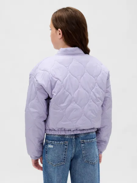 GAP Children's Quilted Waterproof Jacket PrimaLoft® - Girls