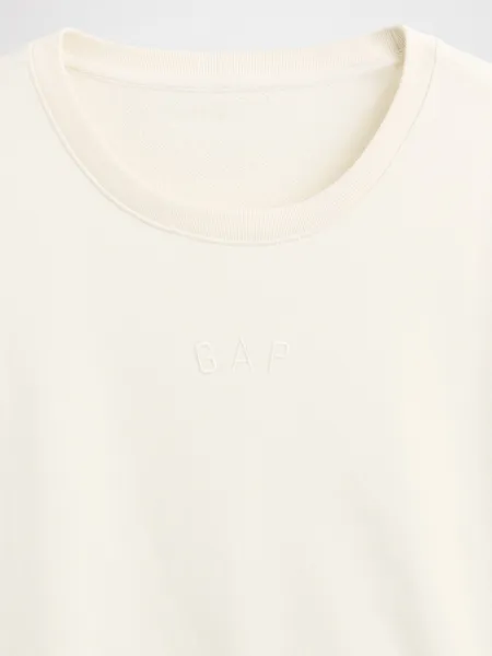 GAP Oversize Crop Sweatshirt Heavyweight - Ladies