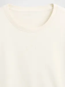 GAP Oversize Crop Sweatshirt Heavyweight - Ladies