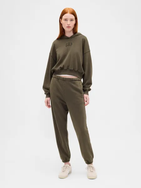 GAP Logo Cropped Hoodie - Ladies
