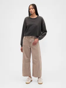 GAP Oversize Crop Sweatshirt Heavyweight - Ladies