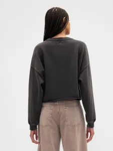 GAP Oversize Crop Sweatshirt Heavyweight - Ladies