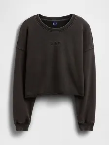 GAP Oversize Crop Sweatshirt Heavyweight - Ladies