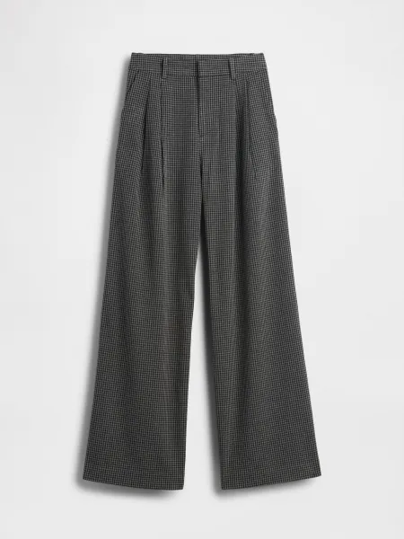 Dámske nohavice GAP 365 Twill Pleated