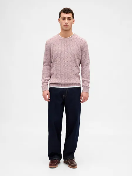 GAP Knitted Merino Wool Sweater - Men's