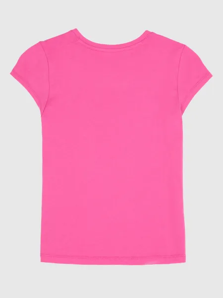 GAP V-FRCH SS LOGO TEE Detské tričko, ružová, veľkosť