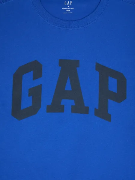 GAP V-EVERYDAY SOFT BASIC LOGO T Pánske tričko, modrá, veľkosť