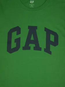 GAP V-EVERYDAY SOFT BASIC LOGO T Pánske tričko, zelená, veľkosť