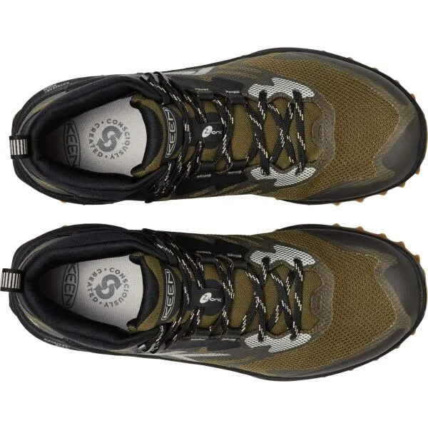 Keen ZIONIC NXT MID WP M Pánská outdoorová obuv, khaki, veľkosť 41