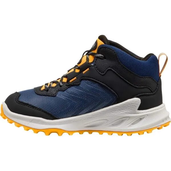 Keen ZIONIC MID WP YOUTH Detská outdoorová obuv, tmavo modrá, veľkosť 37