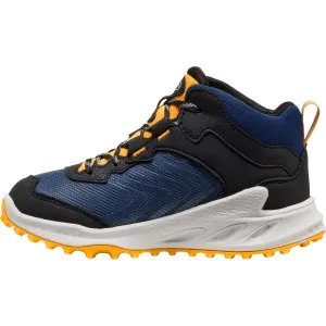 Keen ZIONIC MID WP YOUTH Detská outdoorová obuv, tmavo modrá, veľkosť 37