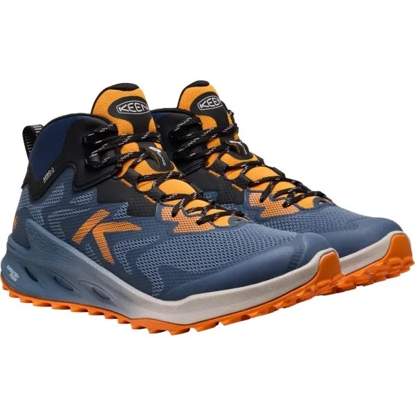 Keen ZIONIC NXT MID WP M Pánská outdoorová obuv, modrá, veľkosť 43