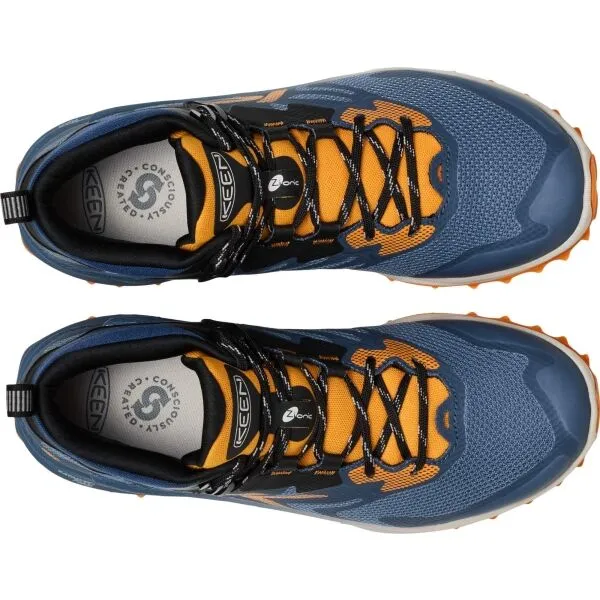 Keen ZIONIC NXT MID WP M Pánská outdoorová obuv, modrá, veľkosť 43