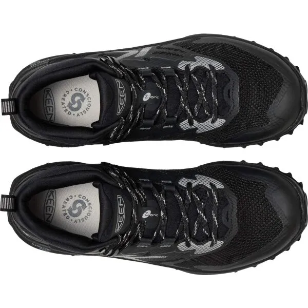 Keen ZIONIC NXT MID WP M Pánská outdoorová obuv, čierna, veľkosť 43