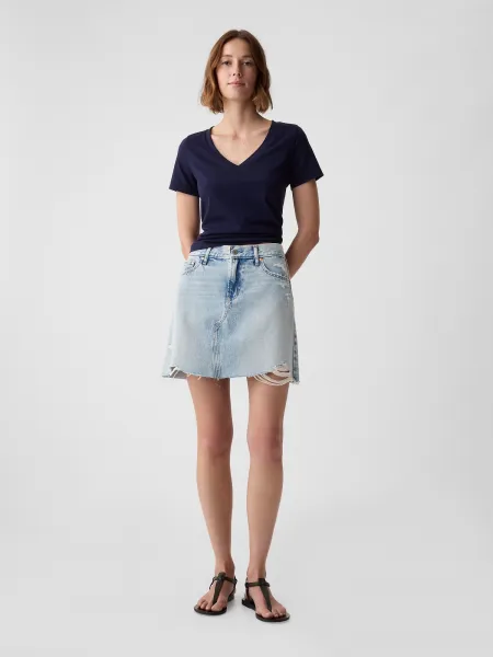 GAP  Dámské Bavlněné tričko Vintage 740140-06 Veľkosť: XXS