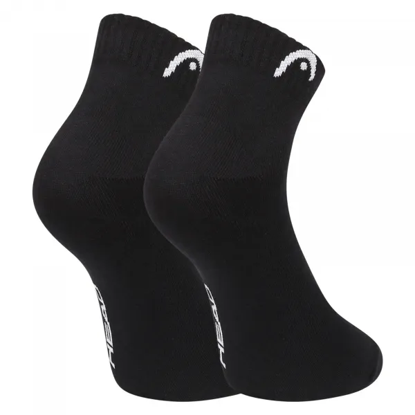 3PACK ponožky HEAD športové členkové čierne (701229017 001) M