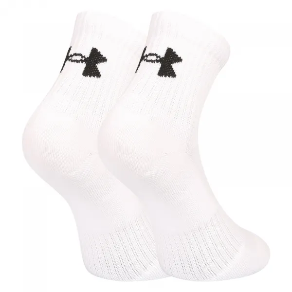 3PACK ponožky Under Armour biele (1386372 100) S