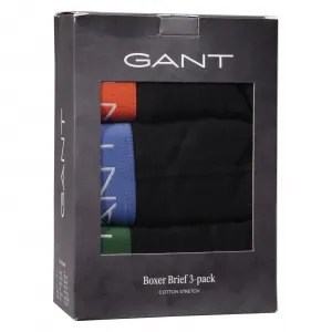 3PACK pánske boxerky Gant čierne (902533004-005) M, trenky