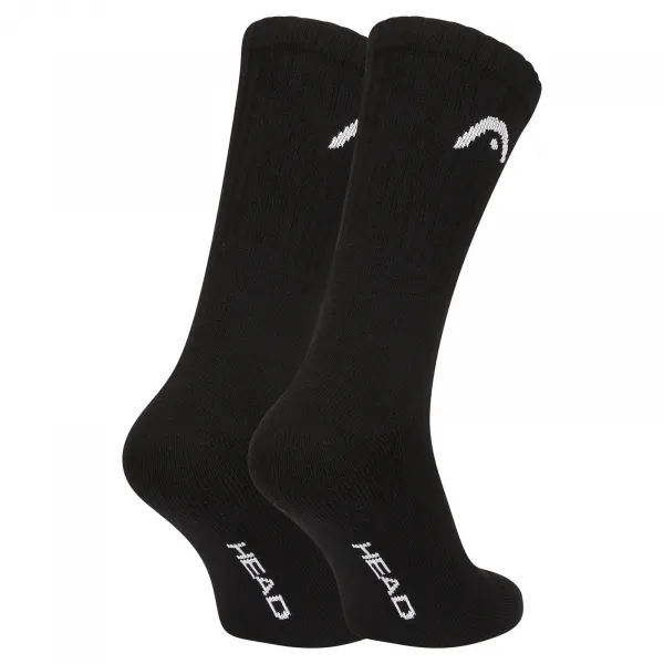 3PACK ponožky HEAD športové vysoké čierne (701229015 001) S