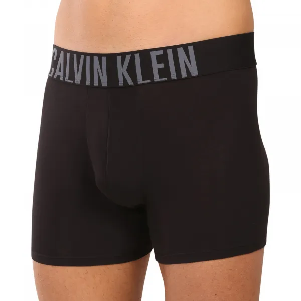 3PACK pánske boxerky Calvin Klein čierne (NB3609A- ZDO) M, trenky