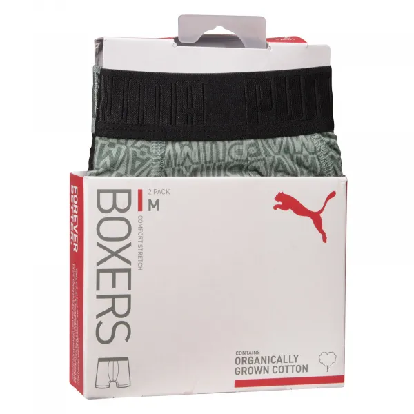 2PACK pánske boxerky Puma viacfarebné (701231478 003) M, trenky
