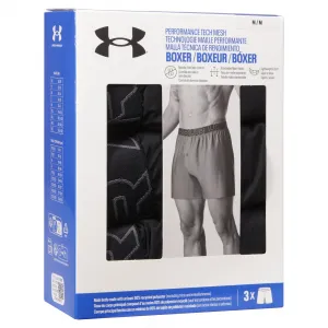 3PACK pánske trenky Under Armour čierné (1390498 001) M, trenírky