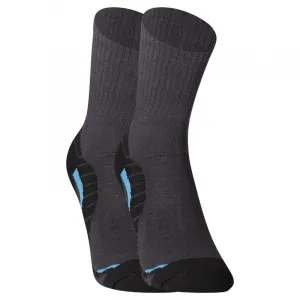 3PACK ponožky VoXX tmavo sivé (Trim) M