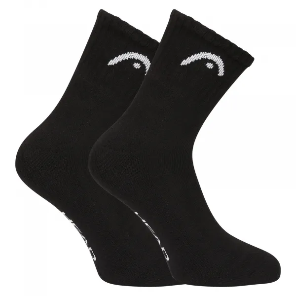 3PACK ponožky HEAD športové členkové čierne (701229016 001) S