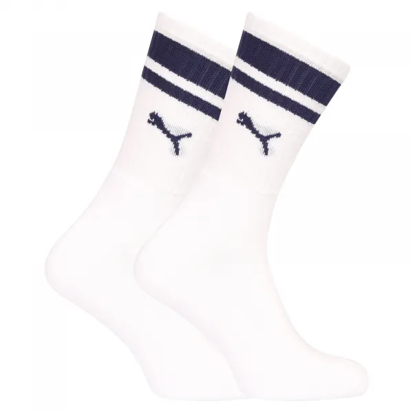 2PACK ponožky Puma bielé (100000950 003) M