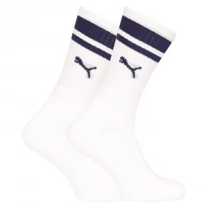 2PACK ponožky Puma bielé (100000950 003) M