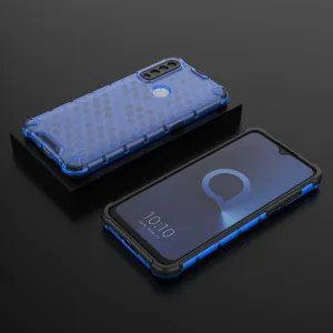 HONEYCOMB Ochranný kryt  Alcatel 1S 2020 / 3L 2020 modrý