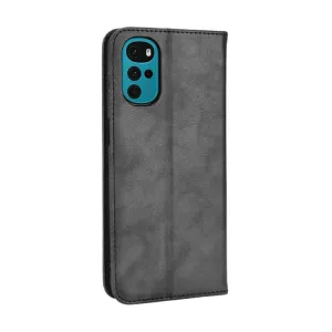 BUSINESS Peňaženkový kryt pre Motorola Moto G22 čierny