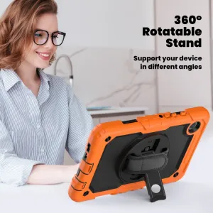SOLID 360 Odolný obal pre Samsung Galaxy Tab A9 oranžový