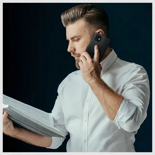 Tech-Protect Wallet knižkové puzdro na Samsung Galaxy Xcover 7, čierne
