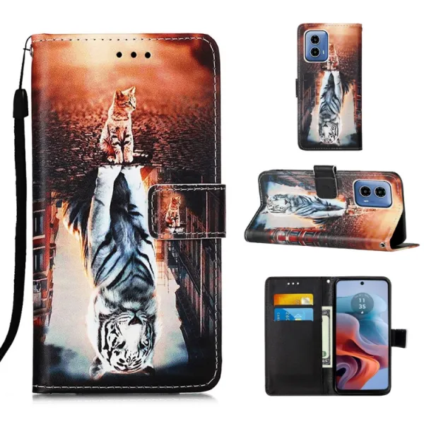 ART Peňaženkový kryt pre Motorola Moto G34 5G CAT