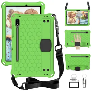 KIDDO Detský obal pre Samsung Galaxy Tab S8 / Tab S7 zelený