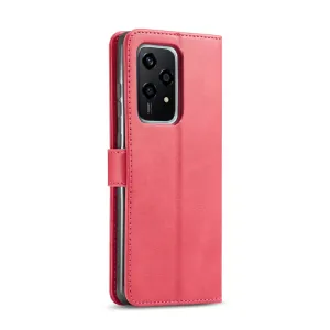 IMEEKE Peňaženkový obal pre Honor 200 Lite ružový