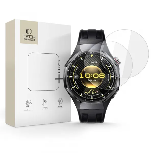 Tech-Protect Glass Fit 2x ochranné sklo na Huawei Watch GT 6 Pro (46 mm)