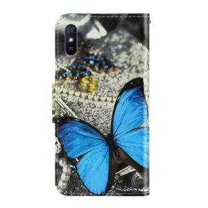 ART Peňaženkový obal Xiaomi Redmi 9A / 9AT BUTTERFLY