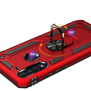 RING Ochranný obal Motorola Moto G8 Power Lite červený