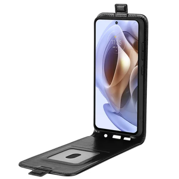 Vyklápacie puzdro Motorola Moto G31 čierne