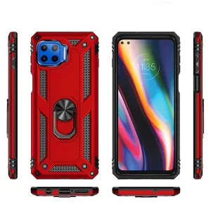 RING Ochranný obal Motorola Moto G 5G Plus červený