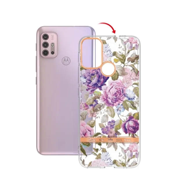 ELECTRO Ochranný kryt Motorola Moto G10 / G20 / G30 PURPLE