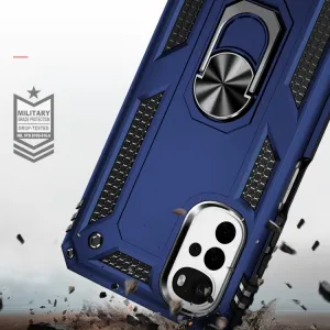 RING Ochranný obal pre Motorola Moto G22 modrý