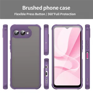 FROST Ochranný kryt pre T Phone 3 šedý-fialový